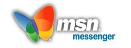 Se usi MSN Messenger puoi contattarci da l&igrave;