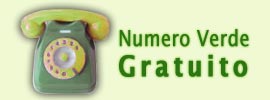 Chiama il numero verde gratuito per richiedere informazioni