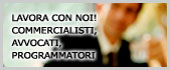 Lavora con noi: commercialisti, avvocati, programmatori